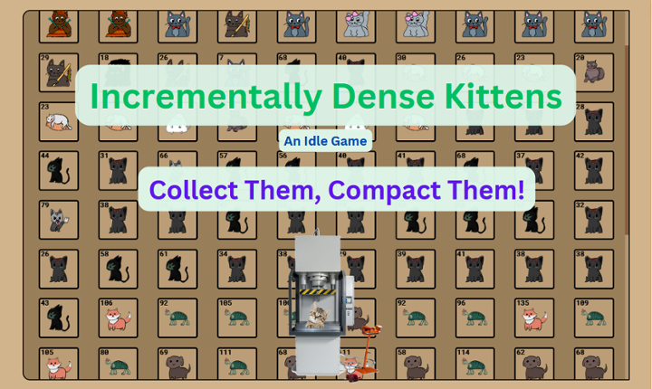 Incrementally Dense Kittens Game Cover