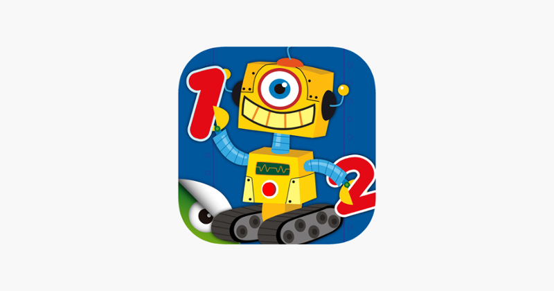 Robots &amp; Numbers - Educational Math Games to Learn Game Cover