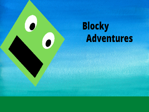 Blocky Adventures Game Cover