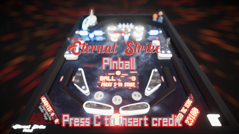 Eternal Strike! Pinball Game Cover