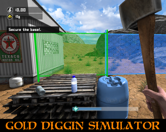 Gold Digging Simulator Game Cover