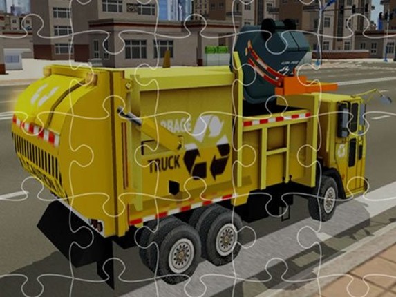 Garbage 3D Trucks Game Cover