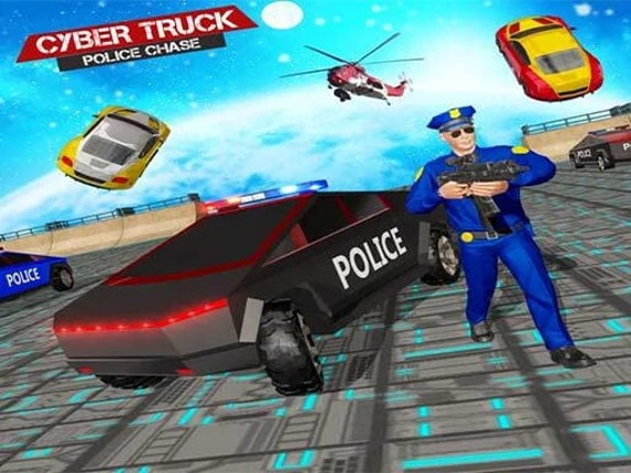 US Police CyberTruck Chase Game Cover