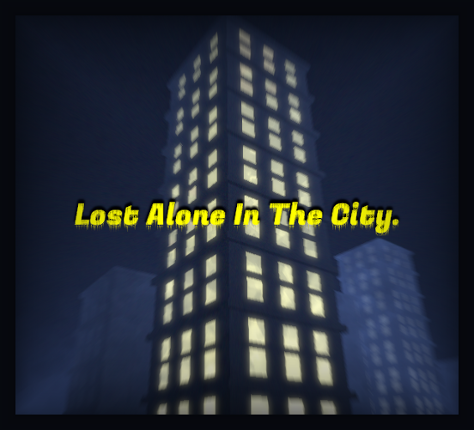 Lost Alone In The City. Game Cover