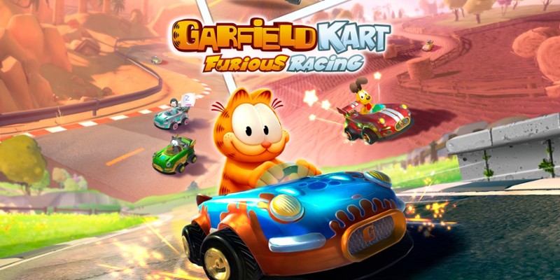 Garfield Kart: Furious Racing Game Cover