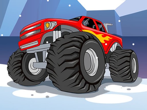 Monster Truck Wheels Winter Game Cover