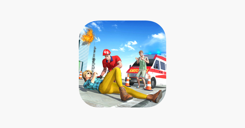 911 Ambulance Rescue Simulator Game Cover