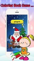 Color Santa:Christmas Coloring Book Pages Fun Kids Image