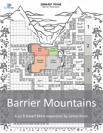 Dwarf Mine: Barrier Mountains Game Cover