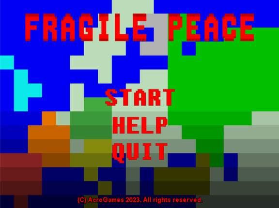 Fragile Peace Game Cover
