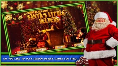 Hidden Object Games Santa's Little Helper Image