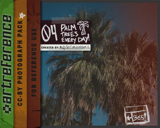 #ArtReference - Pack 04 - Palm Trees Every Day Game Cover