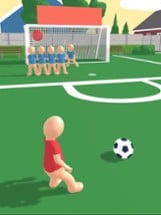 Soccer Kick 3D Image