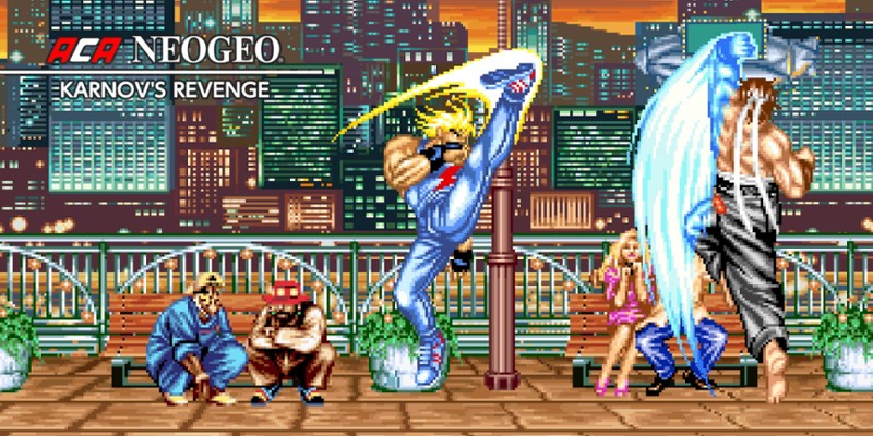 ACA NEOGEO KARNOV'S REVENGE Game Cover