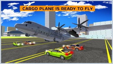 Airplane City Car Transporter Image