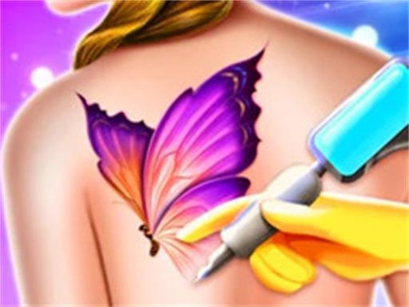 Funny Tattoo Shop Game Game Cover