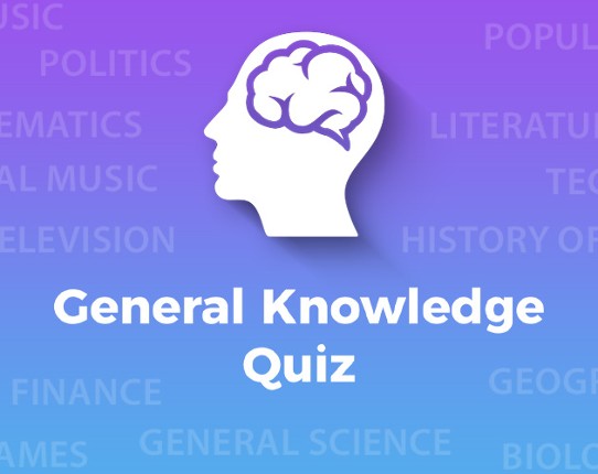 General Knowledge Quiz Game Cover