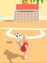 Soccer Kick 3D Image