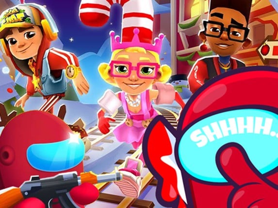 Amoung us - Subway Surfers Game Cover