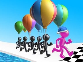 Ballon Race 3D Image