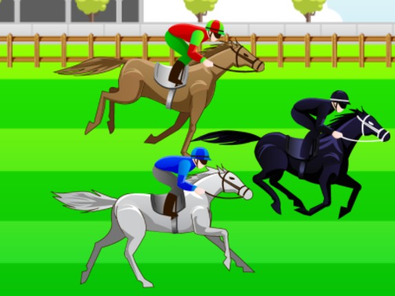 Horse Racing 2D Game Cover
