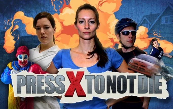 Press X to Not Die Game Cover