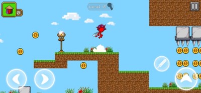 Red Stickman Fighter Adventure Image