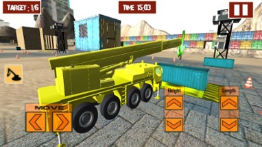 Heavy crane Construction Sim Image