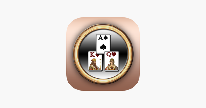 Pyramid Solitaire for iPad. Game Cover