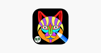 Creative Cats Art Class-Stress Relieving Coloring Books for Adults FREE Image