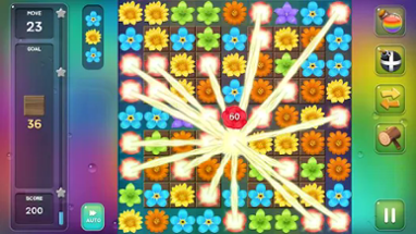 Flower Match Puzzle Image