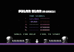 POLAR BEAR IN SPACE! (C64) Image