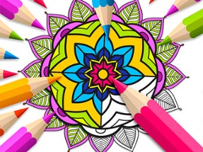 Mandala Coloring Book Image