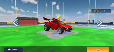 Rocket Car Football Image