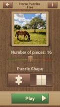 Horse Jigsaw Puzzles - Brain Training Games Image
