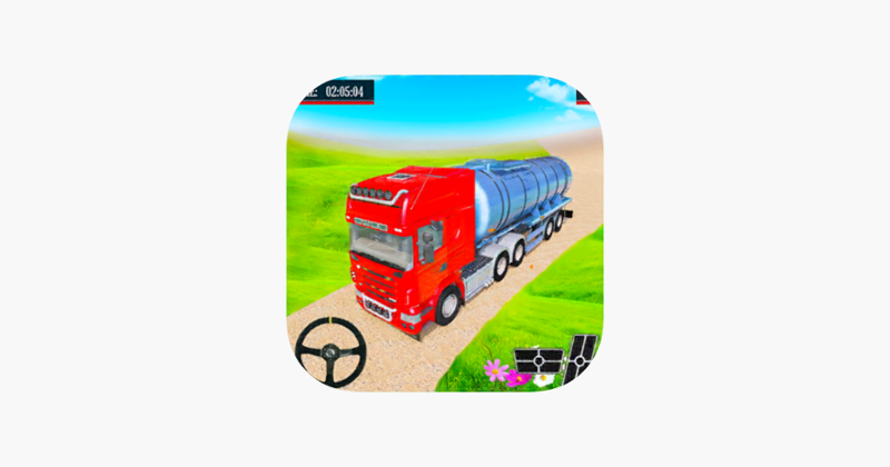 Real Service Truck Drive City Game Cover