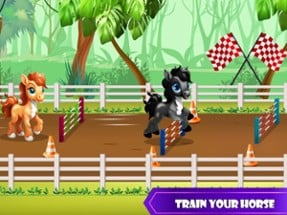 Virtual Stable Horse Care Game Image