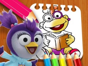 Muppet Babies Coloring Book Image