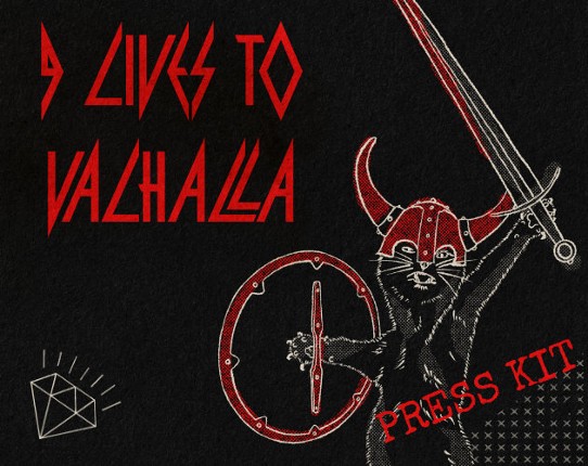 9 Lives to Valhalla Press Kit Game Cover