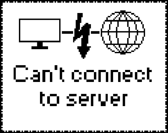 Can't connect to server Game Cover