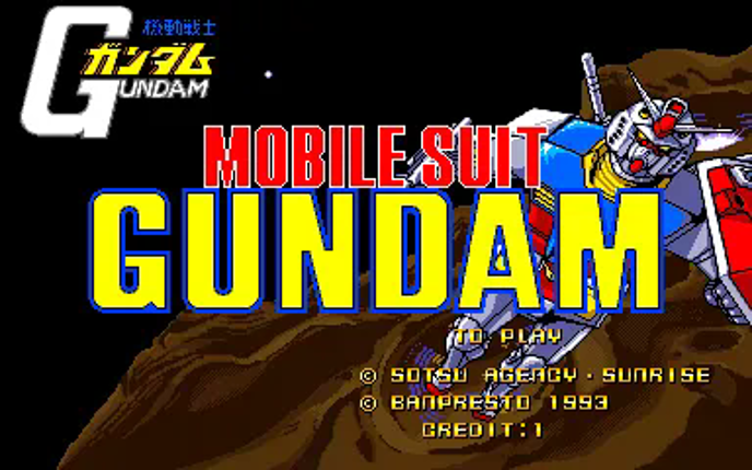 Mobile Suit Gundam Game Cover