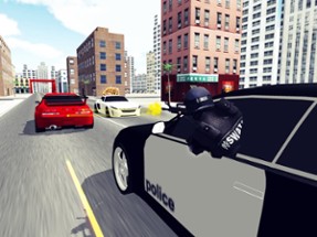 Police Chase 3D Image