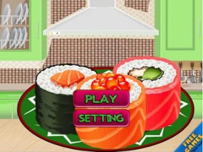 Sushi Roll 3D Cool Image