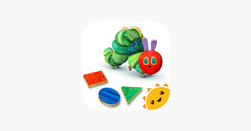 Very Hungry Caterpillar Shapes Game Cover