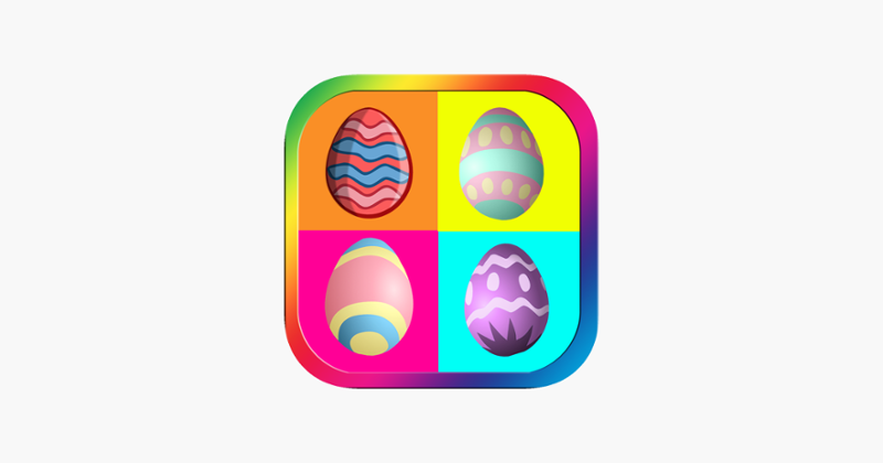 Easter Egg Matching Game : Learning Preschool Game Cover