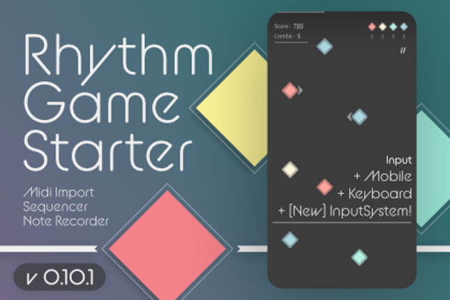 Rhythm Game Starter [Unity Asset] Game Cover