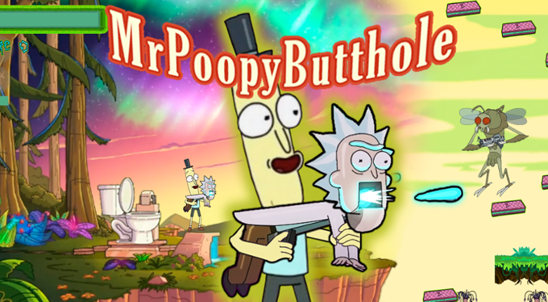 Rick and Morty Mr. Poopybutthole Game Cover