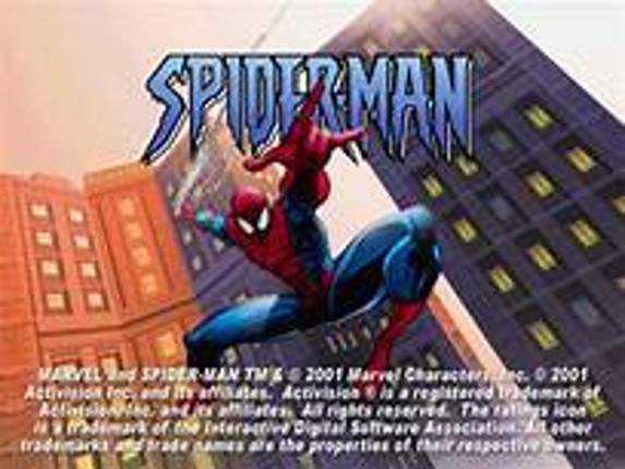 Spider Man 2001 Game Cover