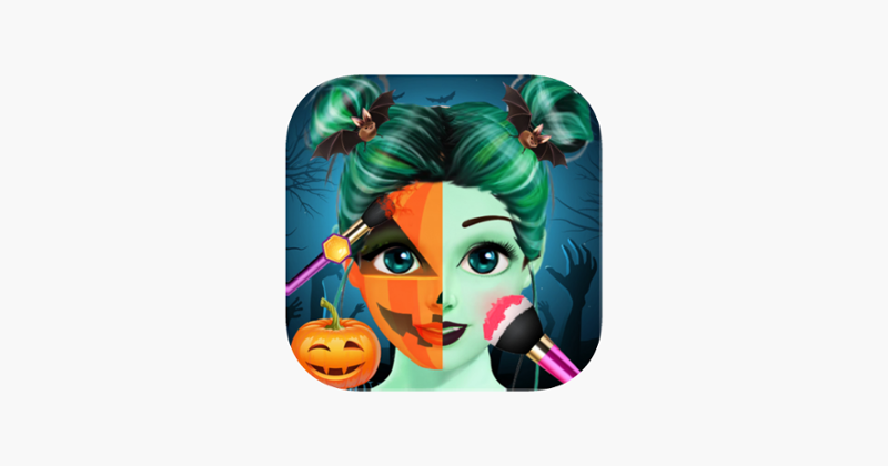 Halloween Makeup &amp; Spa Salon Game Cover