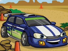 Racing Cartoons Jigsaw Image